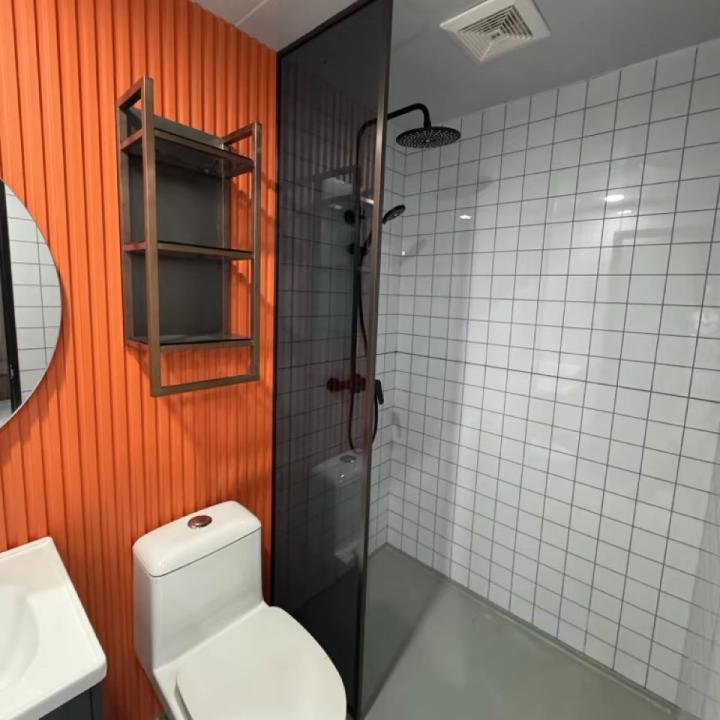 Modern Prefabricated Integrated Modern Bathroom Unit, Fully Movable Bathroom, Custom-made Complete Bathroom